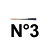Pinceau à lettres n°3 aquarelle professionnelle Winsor & Newton