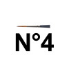 Pinceau à lettres n°4 aquarelle professionnelle Winsor & Newton
