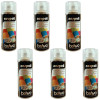 Lot de 6 bombes de peintures professionnelles Nespoli - effet vernis brillant - 400ml | Artmania