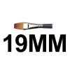 Pinceau plat court 19mm aquarelle professionnelle Winsor & Newton