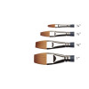 Pinceau plat court 25mm aquarelle professionnelle Winsor & Newton