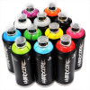 Lot 12 Bombes De Peinture Mtn Hardcore 2 - 400 ml | Artmania