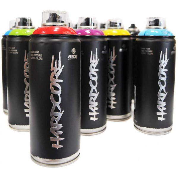 Lot 12 Bombes De Peinture Mtn Hardcore 2 - 400 ml (Amazon)