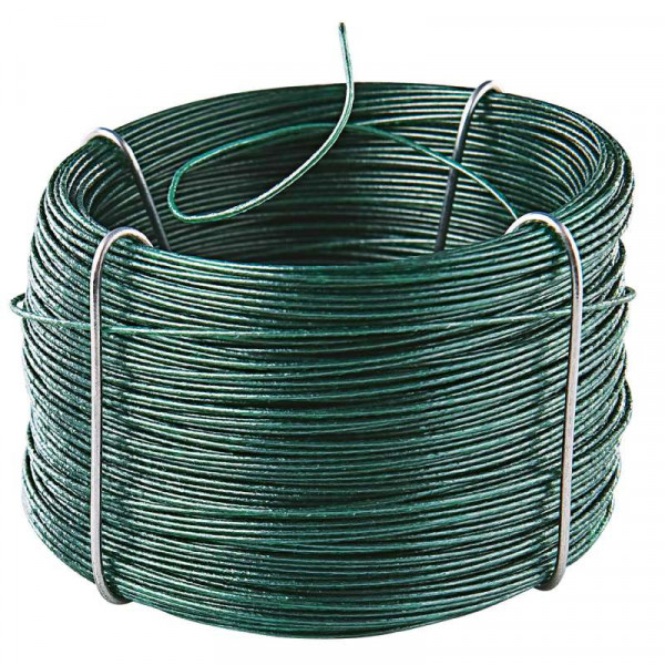Rouleau de fil de fer plastifié 50 mètres Cogex