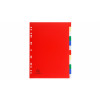 Intercalaires Polypro - 12 Positions - A4 - Exacompta | Artmania