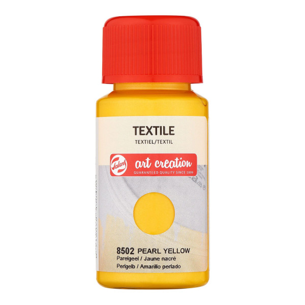 Peinture pour textile - jaune nacré - Talens Art Creation - 50ml | Artmania
