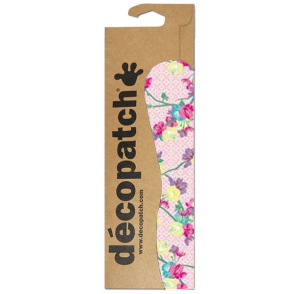 3 feuilles de papier Décopatch 30 x 40 cm motif petites fleurs roses