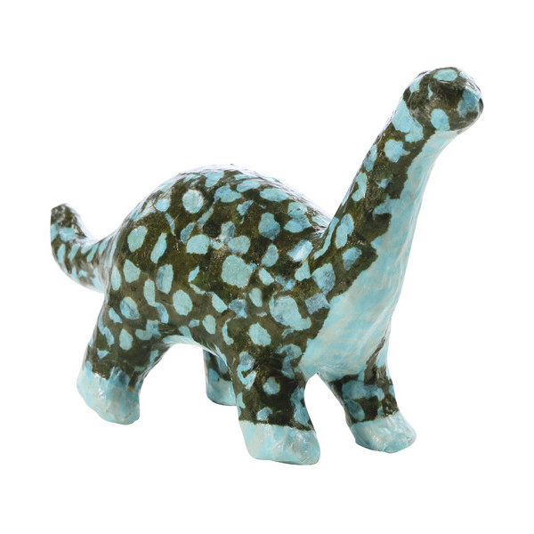 Mini kit Décopatch dinosaure feuilles pinceau et vernis colle