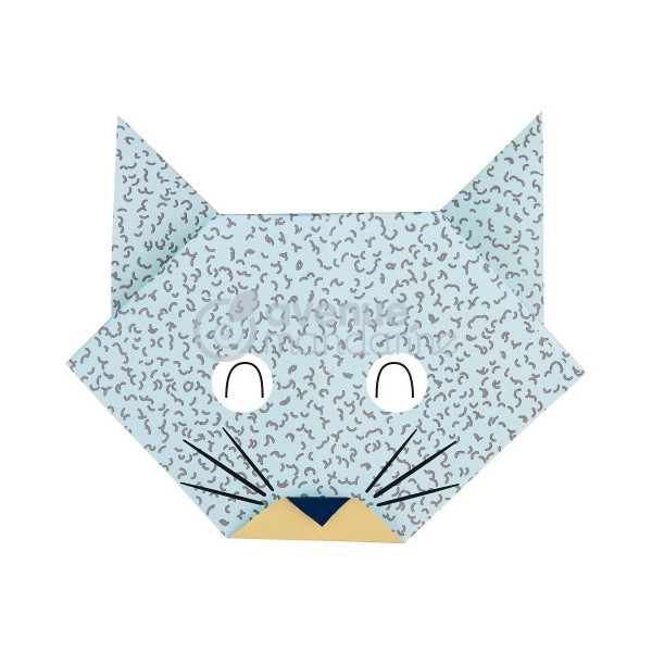 Papier origami Avenue Mandarine 60 feuilles 20 x 20 cm 70g thème renard