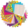 Papier origami Avenue Mandarine 60 feuilles 20 x 20 cm 70g thème bubbles