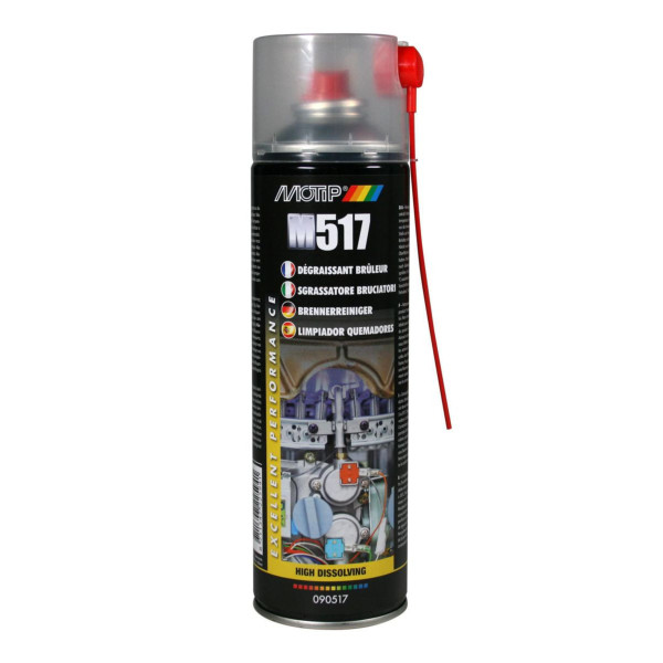 Bombe aérosol graisse siliconé M207 Motip 500ml