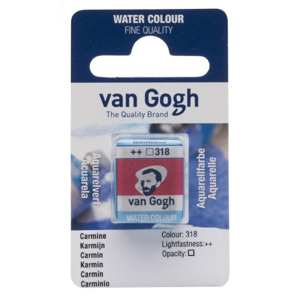 photo-Peinture aquarelle - Carmin - 318 - Fine - Godet - Van Gogh