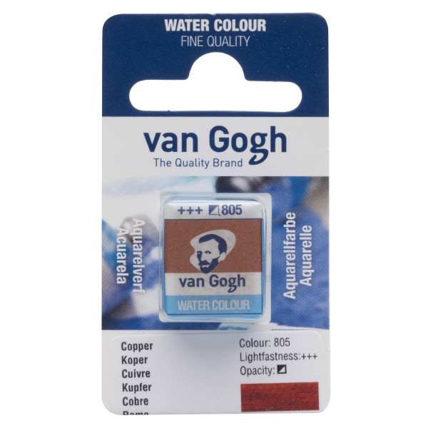 photo-Peinture aquarelle - Cuivre - 805 - Fine - Godet - Van Gogh