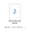 Lot de 3 boîtes 200 étiquettes n°2 Etibox Apli 100326 Format 199,6x144,5mm