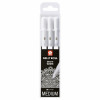 Etui De 3 Stylos Sakura Gelly Basic Real - Blanc - Sakura