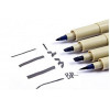 Lot de 4 feutres Sakura Pigma Micron Brush Graphic 01 02 03 coloris noir
