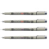 Lot de 4 feutres Pigma Micron 003 et 005 Sakura pointe extra fine noir