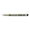 Lot de 10 feutres Pigma Micron et Graphic noir pointes de 0,05 à 3mm