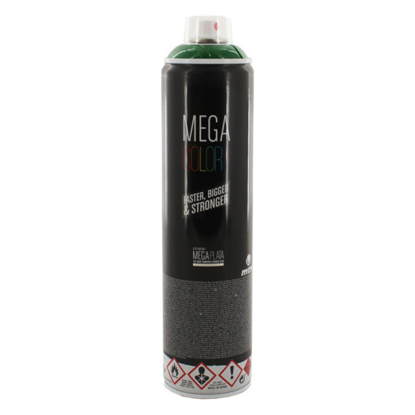 Bombe de peinture mega 600ml - vert lutèce - MTN