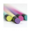 Crayon graphite HB avec embout gomme coloris pastel Milan