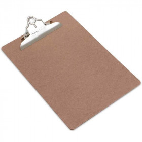 Porte Bloc Rigide Clipboard Marron Format A5