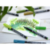 Etui de 6 feutres pinceaux Koi Coloring Brush Pen Botanic colours Sakura