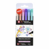 Etui de 6 feutres pinceaux Koi Coloring Brush Pen Sweet colours Sakura