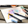 Etui de 6 feutres pinceaux Koi Coloring Brush Pen Sweet colours Sakura