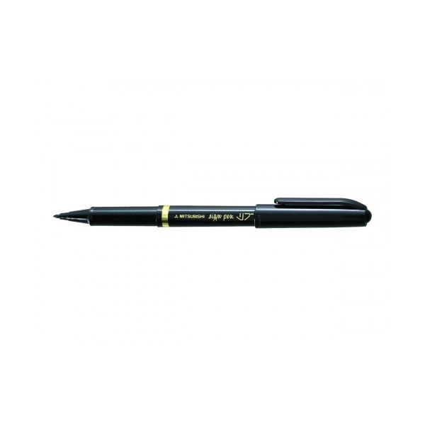 Feutre Uni Ball Sign Pen Noir Pointe moyenne