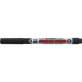 Feutre marqueur permanent Super Ink Marker Uni Ball noir pointe fine