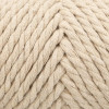 Pelote de fil pour macramé Anchor Crafty coton polyester beige naturel