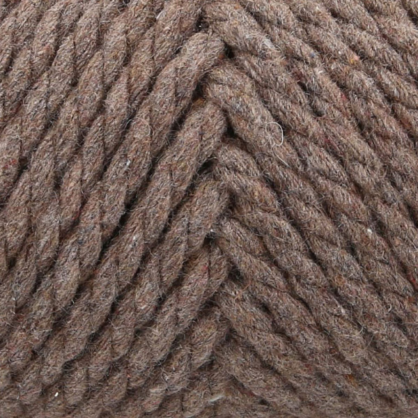Pelote de fil pour macramé Anchor Crafty coton polyester cannelle