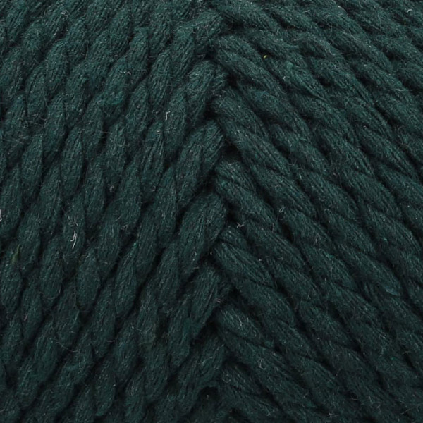 Pelote de fil pour macramé Anchor Crafty coton polyester vert forêt