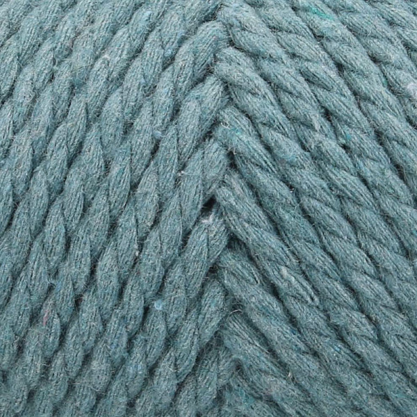Pelote de fil pour macramé Anchor Crafty coton polyester bleu turquoise