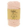 Pelote de fil pour macramé Anchor Crafty coton polyester rose