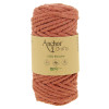 Pelote de fil pour macramé Anchor Crafty coton polyester rouge brique