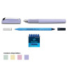 Stylo plume Ceod Colour Schneider pointe médium cartouche et effaceur