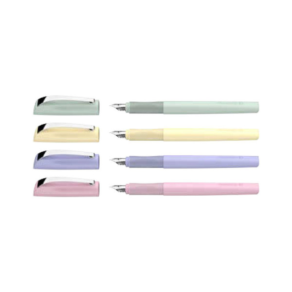 Stylo plume Ceod Colour Schneider pointe médium cartouche et effaceur