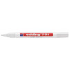 Marqueur peinture brillante Edding 751 blanc pour verre métal et plastique 1-2mm