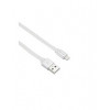 Câble pour iPhone 5 6 7 8 X XS XR 11 12 2 mètres blanc Tekmee