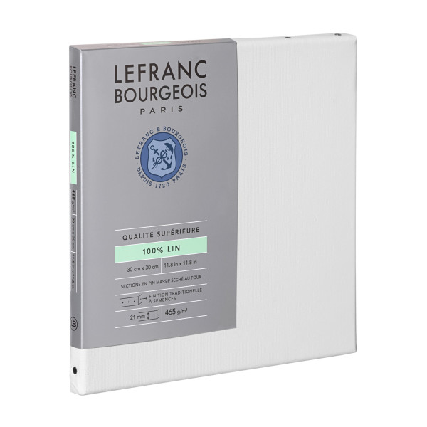 Châssis Lin - Qualité Supérieure - 30x30cm - Lefranc Bourgeois