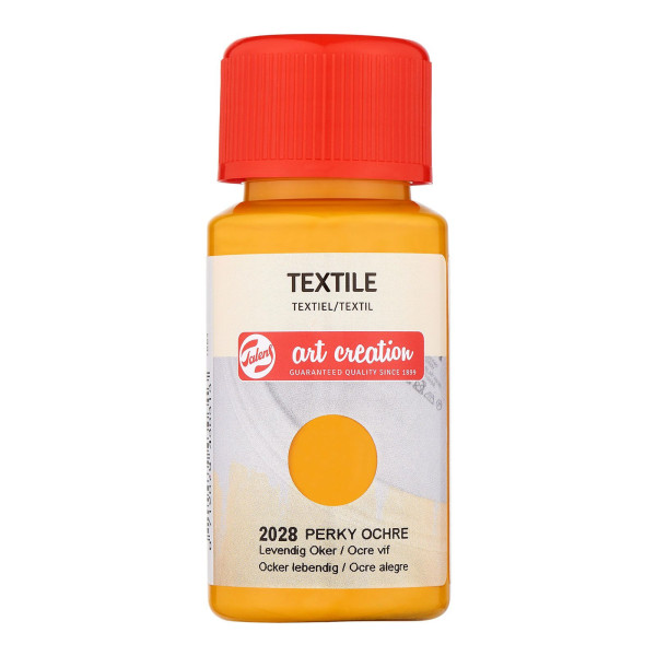 Peinture pour textile - ocre vif - Talens Art Creation - 50ml | Artmania