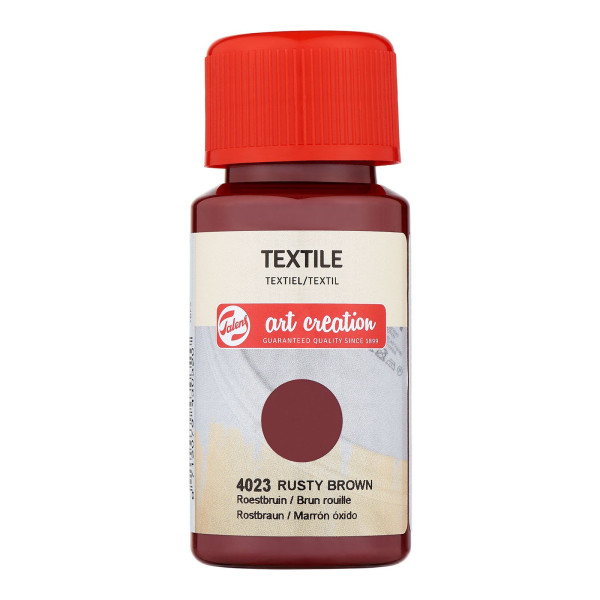 Peinture pour textile - brun rouille - Talens Art Creation - 50ml | Artmania