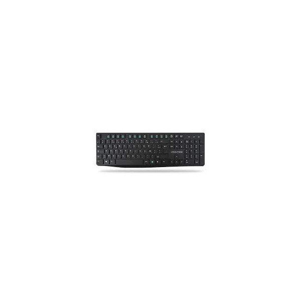 Pack clavier souris tapis sans fil pour ordinateur pc Advance Elite Wireless Combo