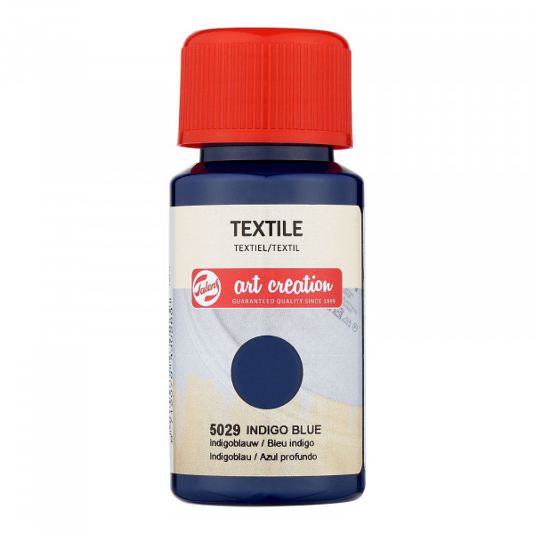 Peinture pour textile - bleu indigo - Talens Art Creation - 50ml | Artmania