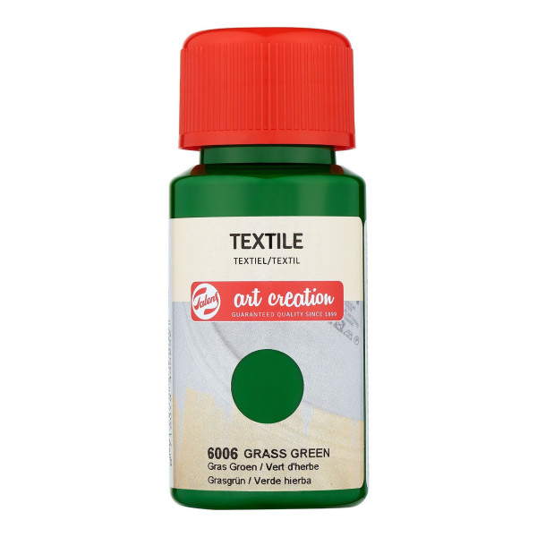 Peinture pour textile - vert herbe - Talens Art Creation - 50ml | Artmania