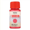 Peinture pour textile - rouge nacré - Talens Art Creation - 50ml | Artmania
