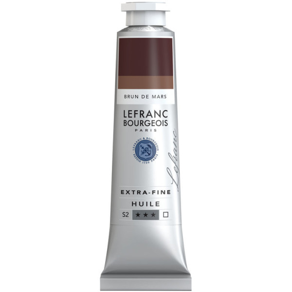 photo-Peinture à l'huile - Extra-fine - Brun de Mars - 105 - Lefranc Bourgeois - 40ml