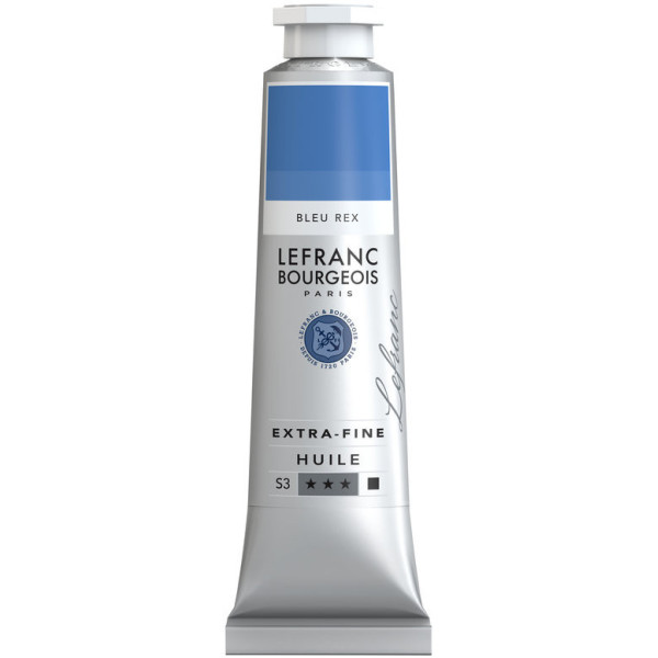 photo-Peinture à l'huile - Extra-fine - Bleu rex - 067 - Lefranc Bourgeois - 40ml