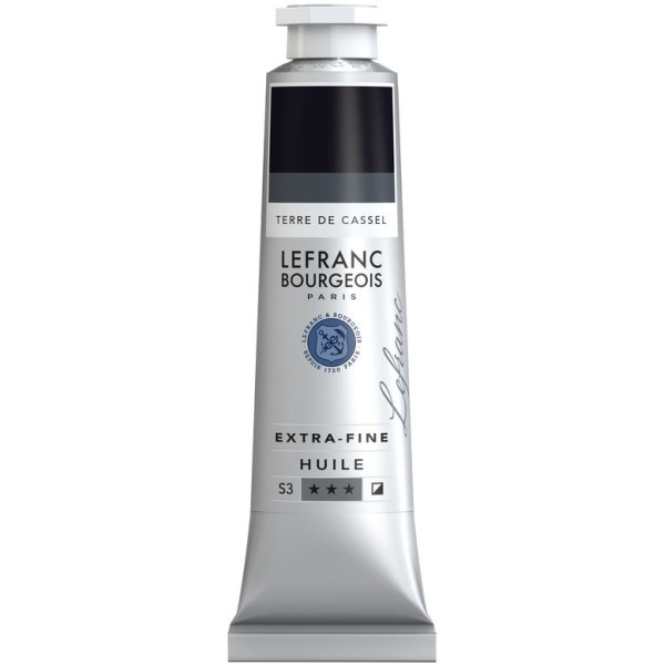 photo-Peinture à l'huile - Extra-fine - Terre de Cassel - 475 - Lefranc Bourgeois - 40ml